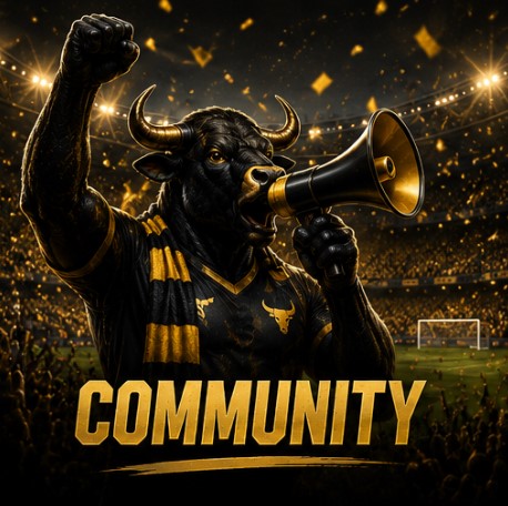 Golden Boot Bull community artwork